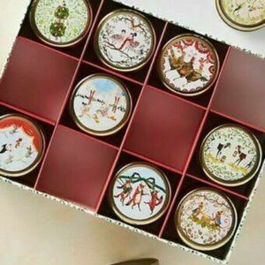 ANTHROPOLOGIE X INSLEE FARISS 12 Days of Christmas Menagerie Candle Set